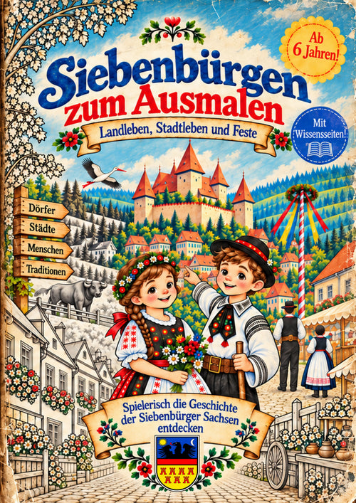 Blut und Salz + Siebenbürgen zum Ausmalen – Bündel