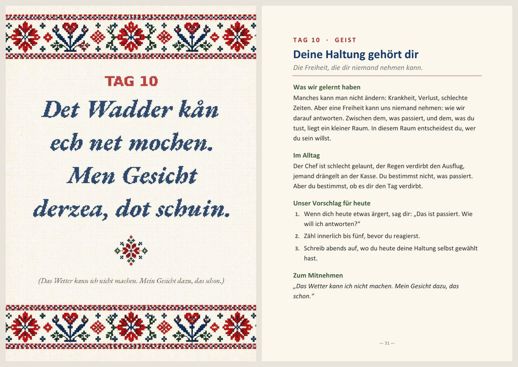 Net bekrit dich – Sorge dich nicht (E-Book)