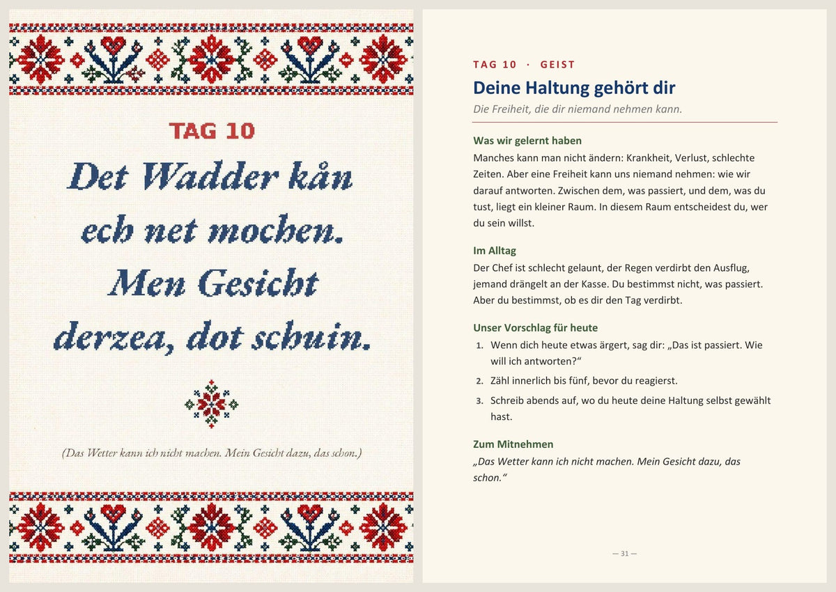 Net bekrit dich – Sorge dich nicht (E-Book)